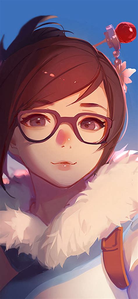 Mei Overwatch Game Art Illustration Cute Iphone X Wallpapers Free Download