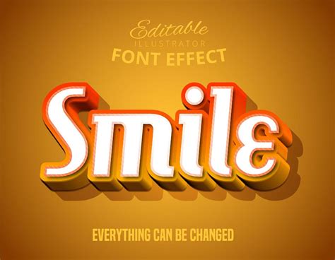 Modern Script Style Editable Font Effect 695148 Vector Art At Vecteezy