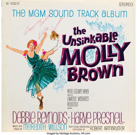 The Unsinkable Molly Brown Soundtrack Vinyl Lp Record Signed By Lot 1309 Heritage Auctions