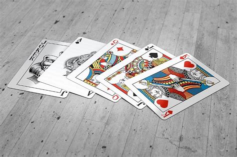 playing card designs  premium templates