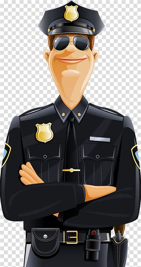 Police Man Police Officer Cartoon Police Transparent Background Png