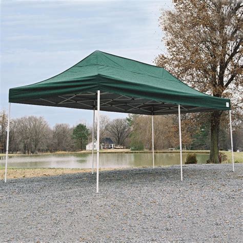 That gives you up to 200 square feet of room to roam, and it'll feel like you. ShelterLogic 10 x 20 ft. 6-Leg Pop Up Canopy | eBay