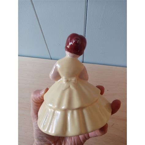 Vintage Jamar Mallory Ceramic Studio Girl Figurine Etsy