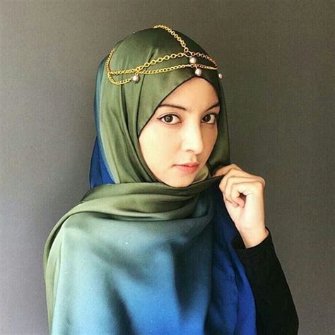 Pretty Muslimah Islamic Hijab Embroidery Pretty How To Wear Style
