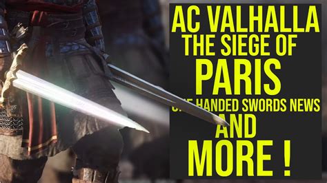 Assassin S Creed Valhalla One Handed Swords News Leaks And More