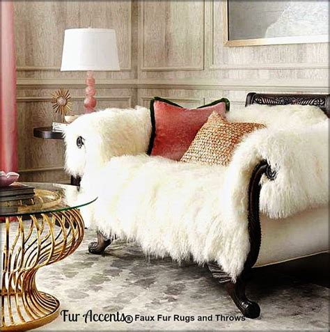 Get it as soon as thu, jun 3. Shaggy Mongolian Sheepskin Throw Sofa Cover Chair Cover ...
