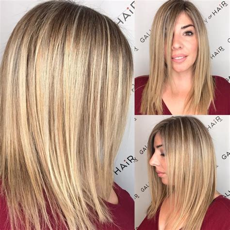Blonde Highlighted Longhair With Front Layers And Textured
