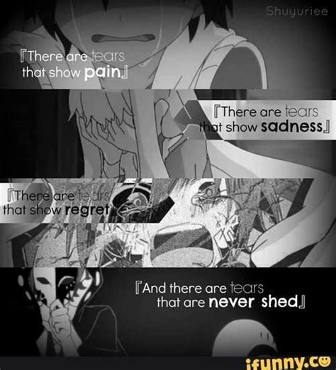 Sad Anime Quotes Part 1 Anime Amino