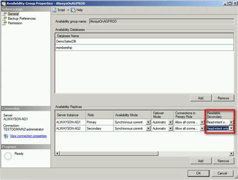 Configure Sql Server Alwayson Availability Groups Read Only