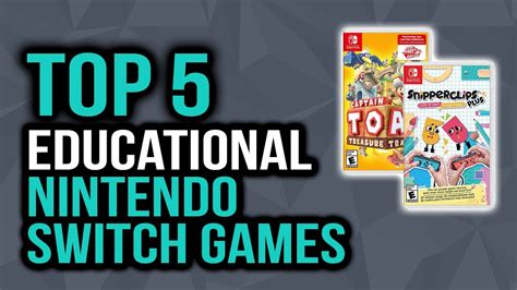 Top 5 Best Educational Nintendo Switch Games For Kids In 2020 Youtube