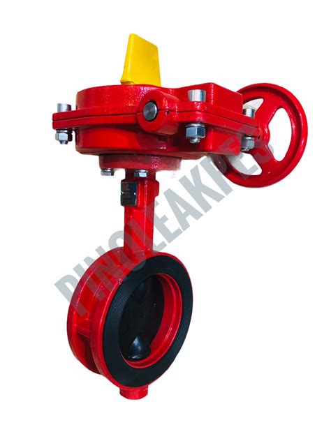 Fire Protections Butterfly Valve With Supervisory Switch Ulfm Approved