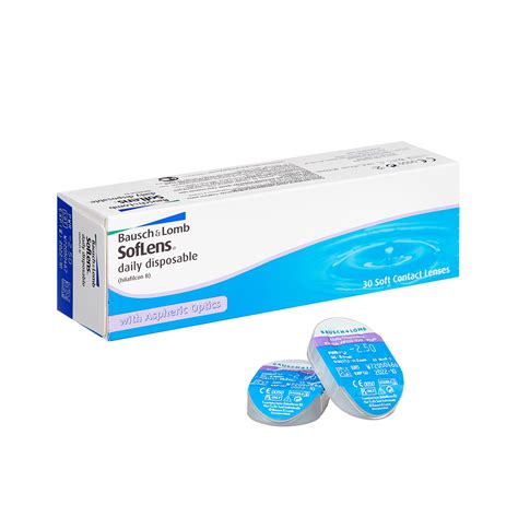 Купить контактные линзы SofLens daily disposable 30 линз по выгодным