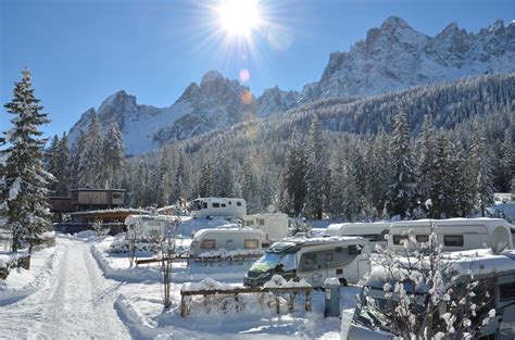 Camping Nelle Dolomiti 5 Stelle Caravanpark Sexten