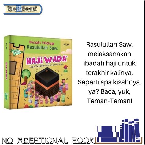 Jual Buku Kisah Hidup Rasulullah Saw Haji Wada Haji Terakhir