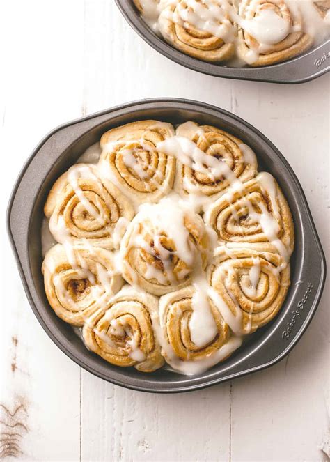 1 Hour Easy Cinnamon Rolls With Step By Step Inquiring Chef