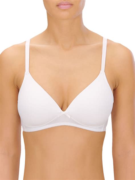 naturana naturana white lightly padded non wired soft cup bra size 32 to 40 a b c d