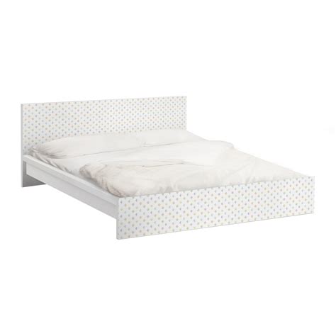 Das kopfteil ist 0,77 m hoch. Möbelfolie für IKEA Malm Bett niedrig 160x200cm - Pastell ...