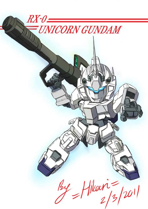 Sd Rx 0 Unicorn Gundam By Twilight Hikari On Deviantart