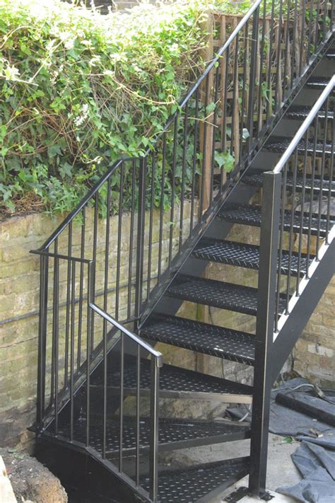 Exterior Steel Staircase London Arc Fabrications