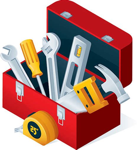 Toolbox Clip Art Vector Images And Illustrations Istock