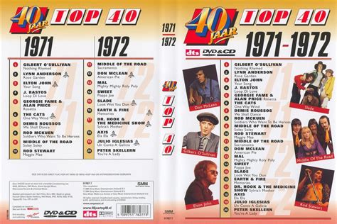 40 Jaar Top 40 1971 1972 Dvd Nl Dvd Covers Cover Century Over 1