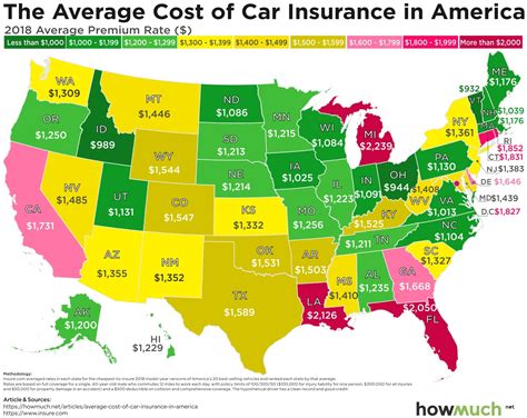 Find Out Which States Have the Most Expensive Car Insurance Rates in 2018