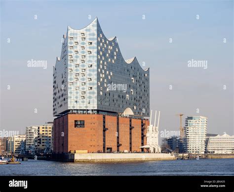Elbphilharmonie Marco Polo Tower And Unilever House Hamburg Germany