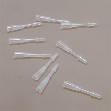 100pcs Luer Lock Syringe Tips Liquid Dispenser Needles Gauge Round Plug