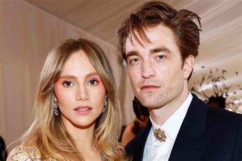 suki waterhouse and robert pattinson make their met gala debut as a couple in coordinating looks