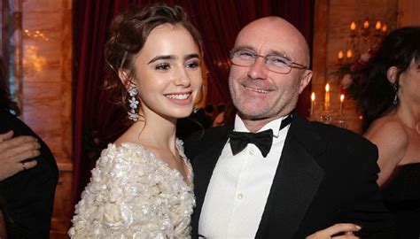 Lily Collins Celebrates Dad Phil Collins 72nd Birthday With Adorable