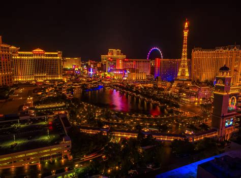 Nighttime In Las Vegas