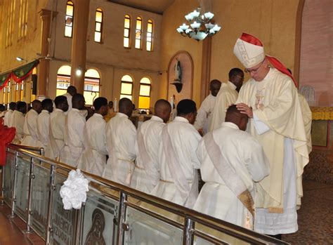 Bishop Ordains New Priests Of The Congregation Of The Holy Spirit