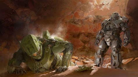 Ma5k Ceo On Twitter Halo Infinite Concept Art Featuring The Master