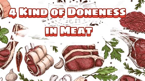4 Kinds Of Doneness In Meat Youtube