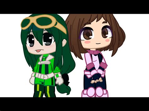 Here Is Uraraka And Tsuyus Hero Costume Free To Use Rgachaclub