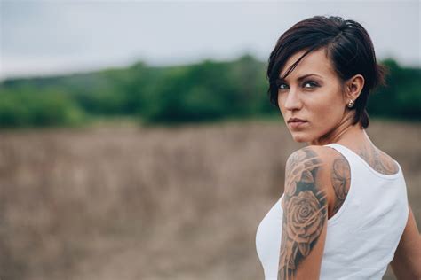 Woman With Tattoo Go Magazine