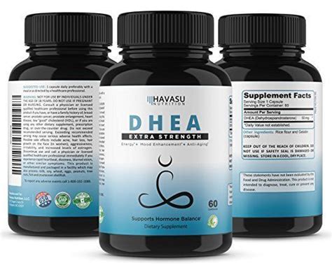 Extra Strength Dhea 50 Mg Supplement Helps Balance Hormone Levels