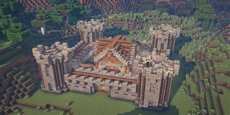 Medieval Minecraft Castle Blueprints Floor