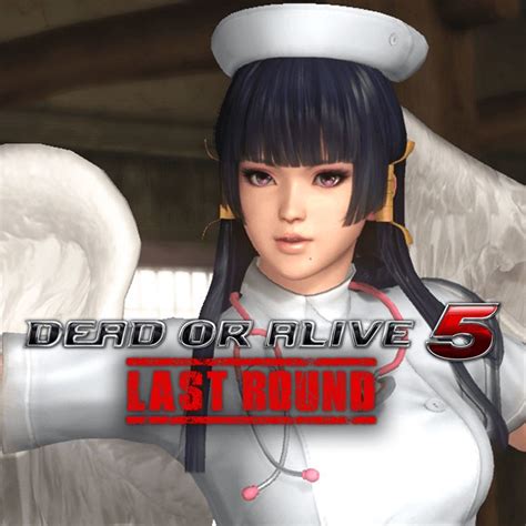 Dead Or Alive 5 Last Round Nyotengu Nurse Costume 2015 Box Cover Art Mobygames