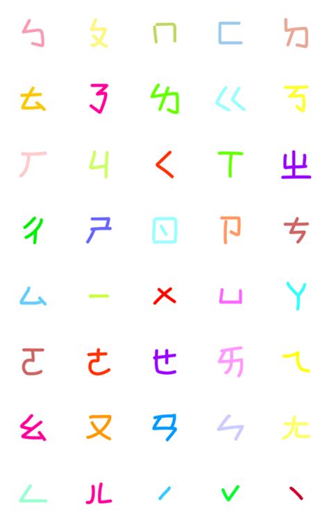 Taiwan Phoneticのline絵文字｜画像、情報など