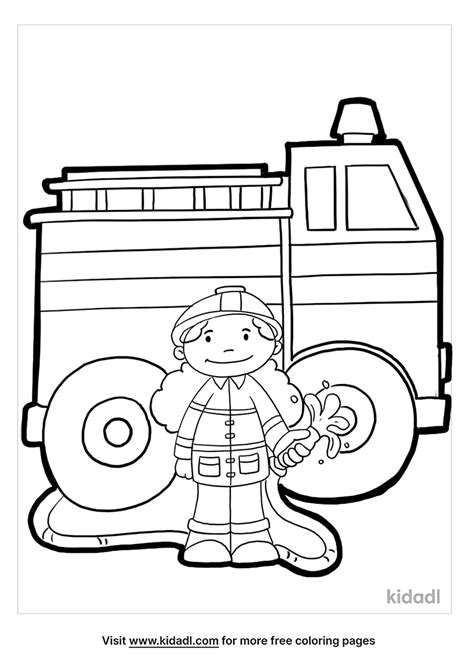 Fire Safety Coloring Pages Free Activities Things Coloring Pages Kidadl