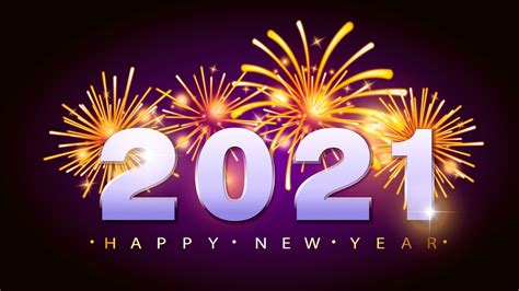2021 New Year Fireworks Wallpaper Xfxwallpapers