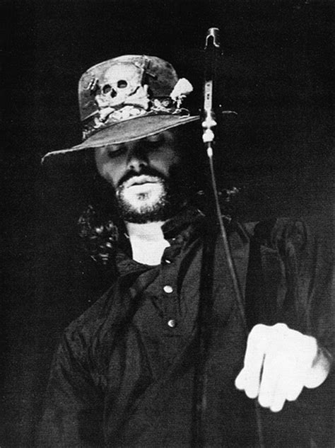 Jim Morrison Black And White Photograph Miami 1969