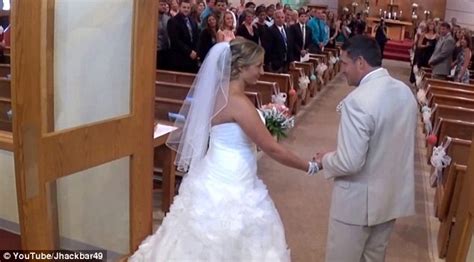 Father Sings Edwin Mccains Walk With You As He Walks Bride Daughter