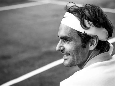 Random Thoughts Of A Lurker Roger Federer Black And White