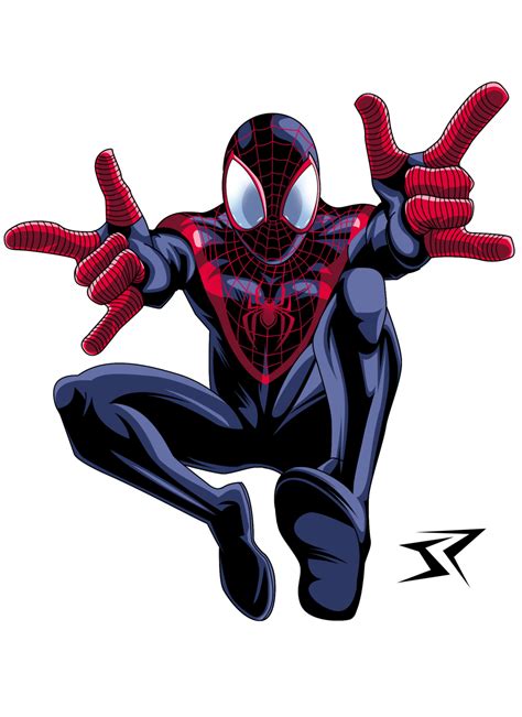 Ultimate Spiderman Miles Morales By Jonathan Piccini Marvel Spiderman