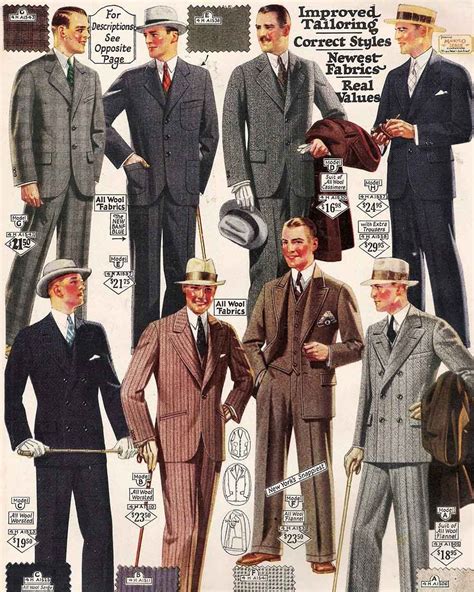 100 Plus Years Of Mens Fashion 1920s Mens Fashion 1920s Men 1950s
