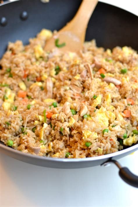 Easy Fried Rice With Egg Good In The Simple