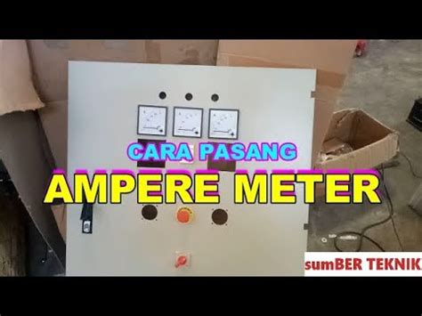 Pasang rpm dan voltmeter di kijang super. CARA PASANG AMPERE METER - YouTube