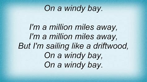 Rory Gallagher A Million Miles Away Lyrics Youtube